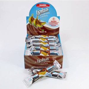 Bananinha Sem Açúcar com Chocolate Caixa com 24 un de 25g