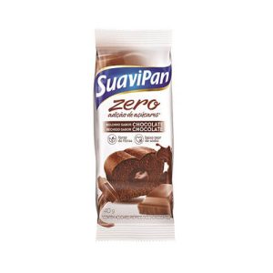 Bolinho Sem Açúcar Chocolate com Chocolate Caixa com 12 un de 40g