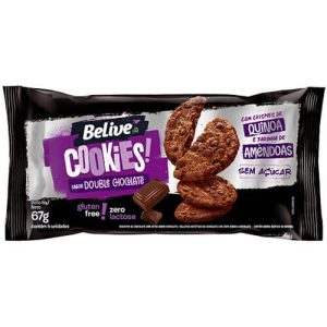 Cookies Zero Açúcar Double Chocolate Caixa com 10 un de 67g