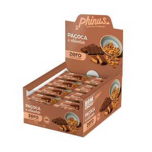 Paçoquinha com Chocolate Zero Açúcar Caixa com 24un de 20g