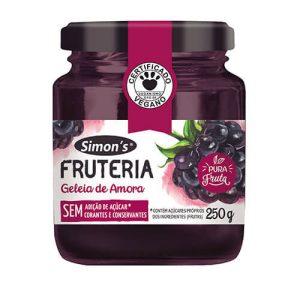 Geleia de Amora Sem Açúcar Vegana 250g