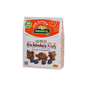 Bichinhos Kids Brigadeiro Vegano Sem Glúten 80g