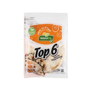 Top6 Tortilhas Sem Glúten 170g