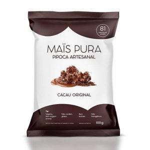 Pipoca Artesanal Cacau Original 100g