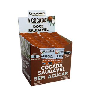 Cocada Saudável Sem açúcar Caixa com 28un de 20g