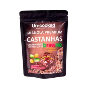 Granola de Castanhas Germinadas com Pedaços de Brawnie Sem Açúcar 250g