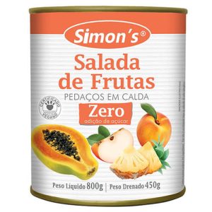 Salada de Frutas Zero Açúcar Vegano 450g