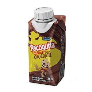 Bebida Láctea Paçoquita Chocolate Sem Açúcar 200ml